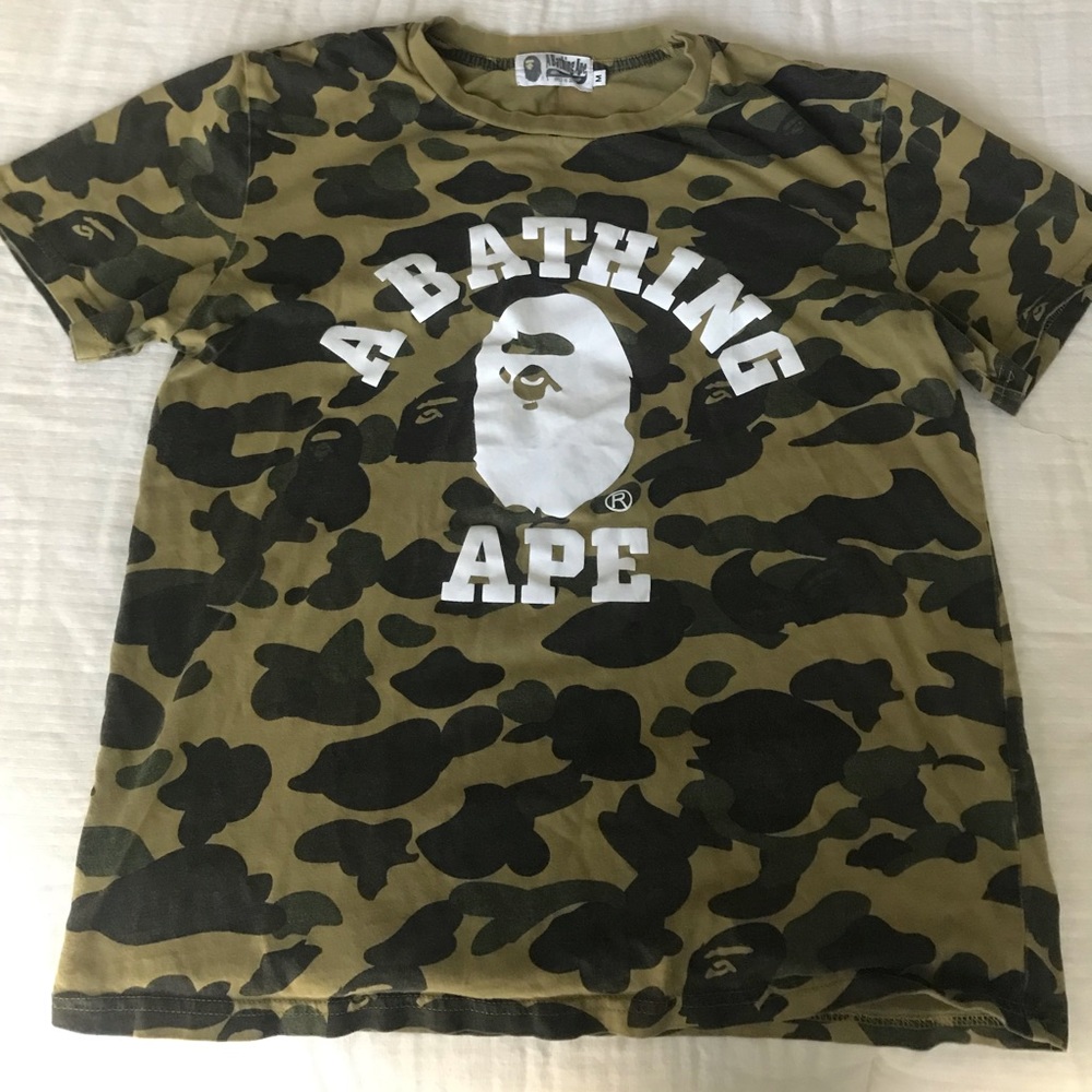 Bape tshirt size medium
